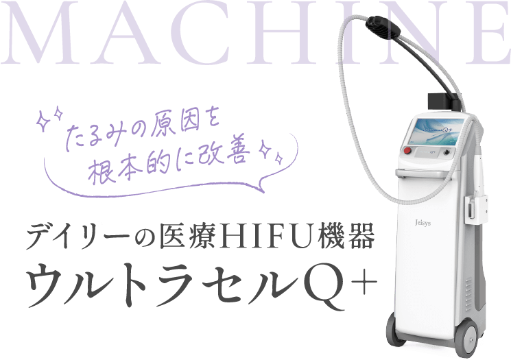 デイリーの医療HIFU機器 ウルトラセルQ＋