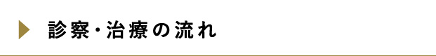 診察・治療の流れ